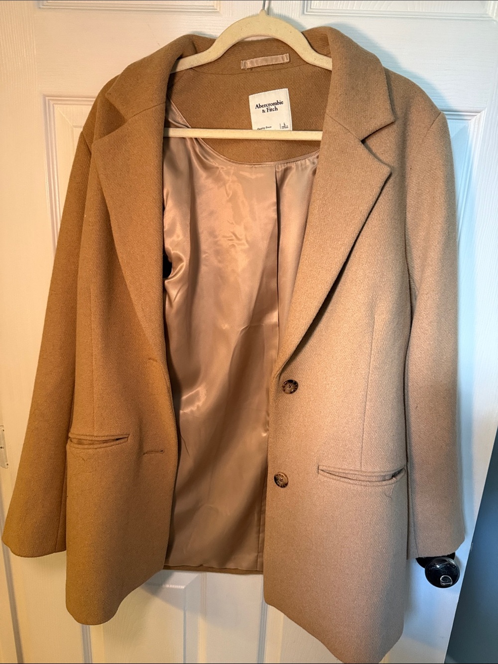 Abercrombie & Fitch Beige Coat
